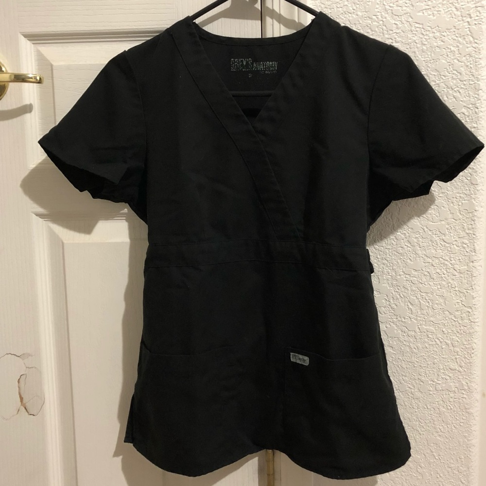 Grey’s Anatomy Black Scrub Set